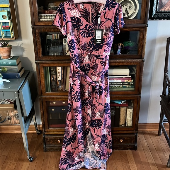 NWT ModCloth x Collectif Tropi-cool Locale Maxi Dress - Picture 4 of 16
